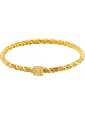 Altınkaynak 22 Ayar Altın Kilitli Bilezik  -  0204945