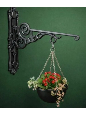 ÇİÇEK ASKISI    ANTİK TARZ   DÖKME DEMİR