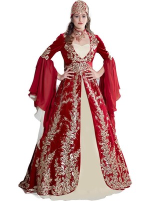 Ceyyiz Bindallı Kına Elbisesi 5 Parça Lesya