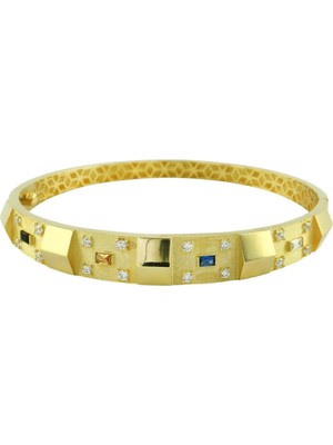 Altınkaynak 14 Ayar Altın Renkli Bilezik  -  0202323