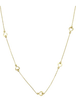 Altınkaynak 14 Ayar Altın Tasarım Kolye  -  K217465