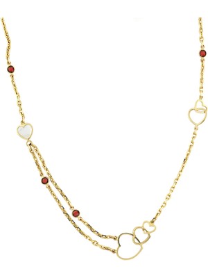 Altınkaynak 14 Ayar Altın Tasarım Kolye  -  K219183