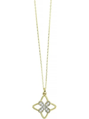 Altınkaynak 14 Ayar Altın Tasarım Kolye  -  0205072