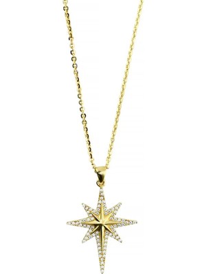 Altınkaynak 14 Ayar Altın Yıldızlı Kolye  -  0202925