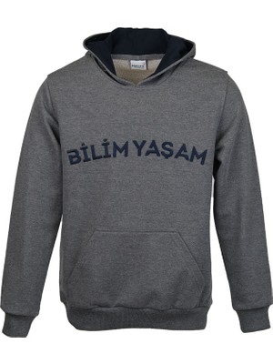 Bilim Yaşam Okulları Sweatshirt Koyu Gri Melanj 3xl