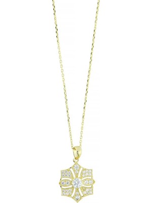 Altınkaynak 14 Ayar Altın Tasarım Kolye  -  0205068