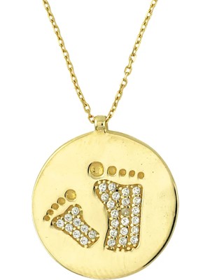 Altınkaynak 14 Ayar Altın Tasarım Kolye  -  K207787