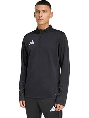 Adidas ENT26 Tr Top Erkek Futbol Uzun Kollu Antrenman Tişörtü JZ6658 Siyah