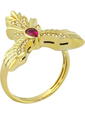 Altınkaynak 14 Ayar Altın Tasarım Yüzük  -  F004608