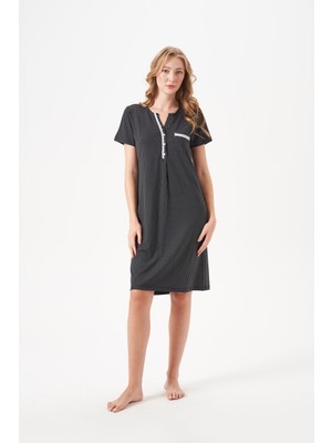 Pjs Kadın Siyah Gecelik 29133