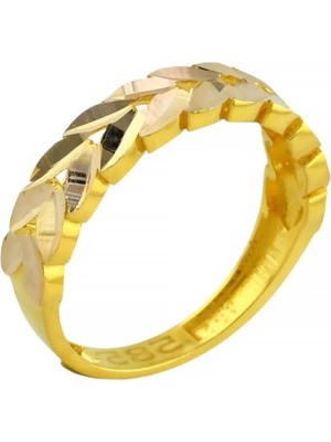 Altınkaynak 14 Ayar Altın Tasarım Yüzük  -  0202556