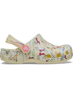 Crocs Classic Unicorn Graphic Clog T Çocuk Terliği 212515-7CJSARI