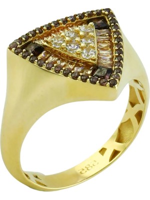 Altınkaynak 14 Ayar Altın Baget Yüzük  -  0203716