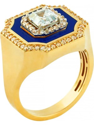 Altınkaynak 14 Ayar Altın Tasarım Yüzük  -  0202882