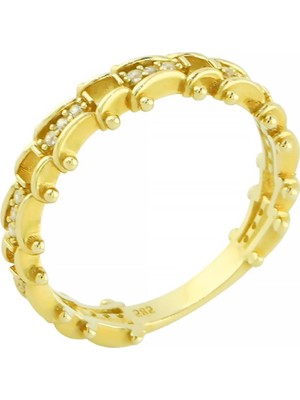 Altınkaynak 14 Ayar Altın Tasarım Yüzük  -  0205105