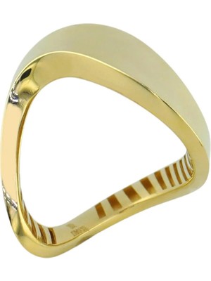 Altınkaynak 14 Ayar Altın Tasarım Yüzük  -  0194629