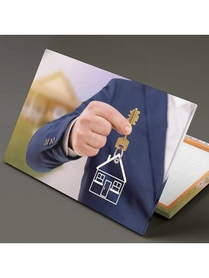 Şehzat Emlakçı Anahtar Teslimi Emlak Ofisi Real Estate Kanvas Tablo