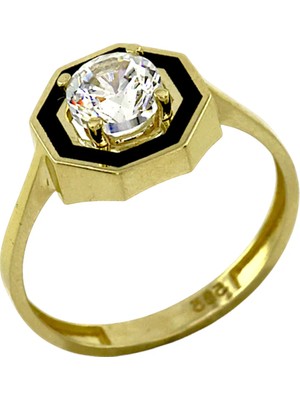 Altınkaynak 14 Ayar Altın Tasarım Yüzük  -  K231700