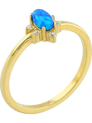 Altınkaynak 14 Ayar Altın Renkli Yüzük  -  0203996