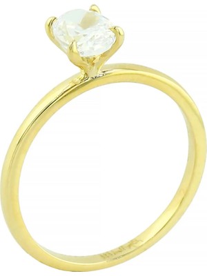 Altınkaynak 14 Ayar Altın Tektaş Yüzük  -  0205159