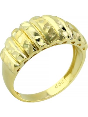 Altınkaynak 14 Ayar Altın Tasarım Yüzük  -  0198962