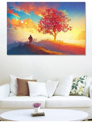 Şehzat Autumn Meeting Kanvas Tablo