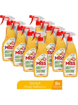 Miss Spreyli Arap Sabunu 750 Mlx8