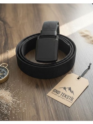 Gnd Tekstil Anti Alerjik Plastik Tokalı Kemer