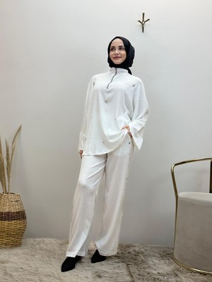 JOOQSTORE Taşlı Bürümcük Takım