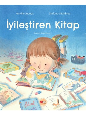 Can Çocuk Yayınları İyileştiren Kitap - Amélie Javaux 32 Sayfa Ciltsiz Çocuk Öykü Kitabı