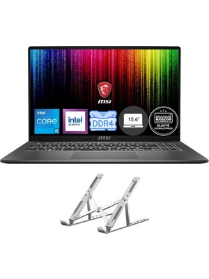 MSI Msı Modern 15 F13MG-869XTR Intel Core I5 1334U 16GB 2tb SSD Freedos 15.6" Fhd Taşınabilir Bilgisayar + Stand