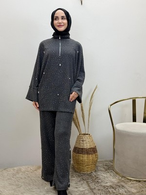 JOOQSTORE Taşlı Bürümcük Takım