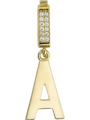 Altınkaynak 14 Ayar Altın Harfli Kolye Ucu  -  0203756