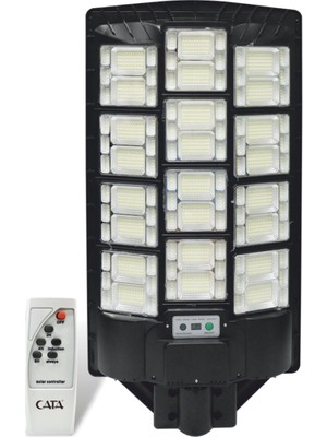 Cata Ct 4645 Solar Güneş Enerjili 1200W Sensörlü Sokak Armatür 6400K Beyaz Işık