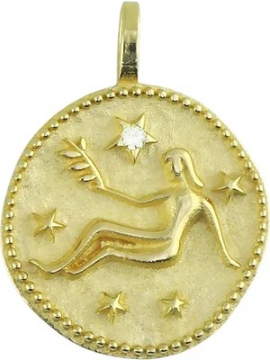 Altınkaynak 14 Ayar Altın Burç Kolye Ucu  -  0201796