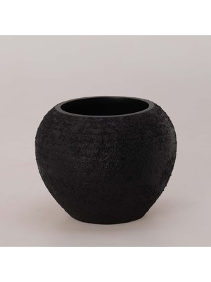 Selim Morocco Küçük Vazo Siyah