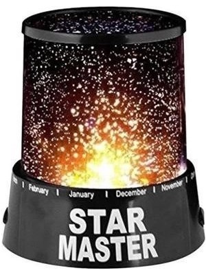 Sylar Star Master Pilli Gökyüzü Projeksiyonlu LED Renkli Yıldızlı Tavan Işık Yansıtma Gece Lambası