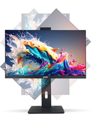 Quadro Expanse Ai B224 25850 23.8 Inc İps Ci5 12450H 8Gb 512Gb Nvme Ssd Ob Vga Freedos Aio Bilgisayar Parmak İzli