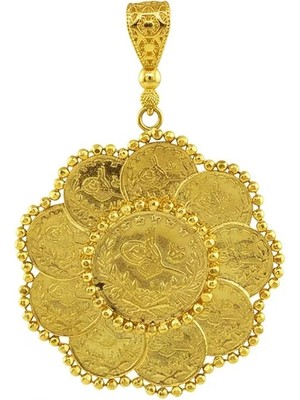 Altınkaynak 22 Ayar Altın Çeyrekli Kolye Ucu  -  K218248