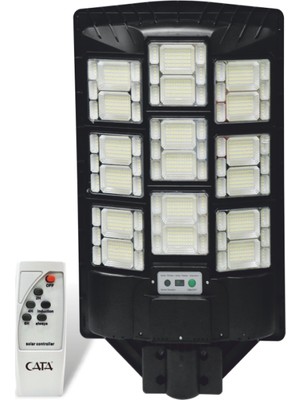Cata Ct 4644 Solar Güneş Enerjili 900W Sensörlü Sokak Armatür 6400K Beyaz Işık