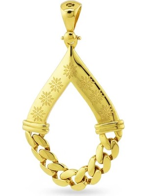 Altınkaynak 22 Ayar Altın Tasarım Kolye Ucu  -  K221235