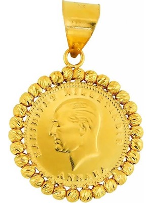 Altınkaynak 22 Ayar Altın Çeyrekli Kolye Ucu  -  0204981