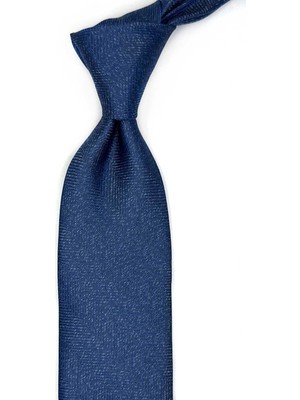 Kravatkolik Mavi Kum Desen Mendilli Klasik Kravat KK13573