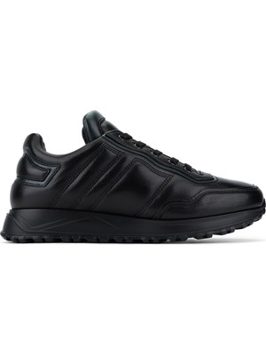 Fabi Erkek  Deri Siyah Sneakers & Spor Ayakkabı 510 FU1240BL Erk Ayk SK24-25 Nero/bottle