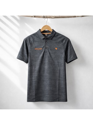 Macade Golf Tx Camo Bomber T-Shirt PO20210622 Koyu Gri