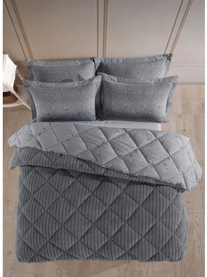 Bella Home Çift Kişilik Welsoft Jakarlı Uyku Seti