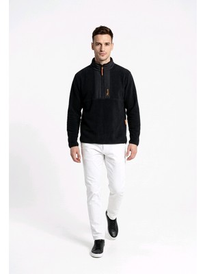 Macade Golf Performans Polar Sweatshirt JA20220101 Siyah