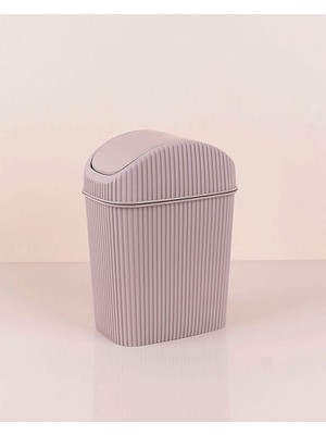 Akinco Döner Kapaklı Mini Kovası 2.5 Lt - Krem