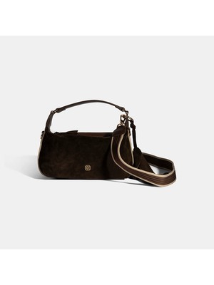 Desa Kadın Acı Kahve Püskül Aksesuarlı Omuz Askılı El Çantası