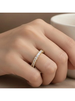 Xuping Jewelry Stil Incisi/xupıng Jewelry Kare Taşlı Tambur Zirkon Taşlı Yüzük